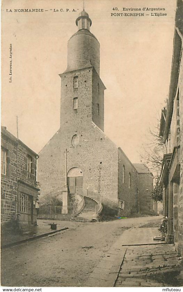 61* PONT ECREPIN eglise    MA103,0142