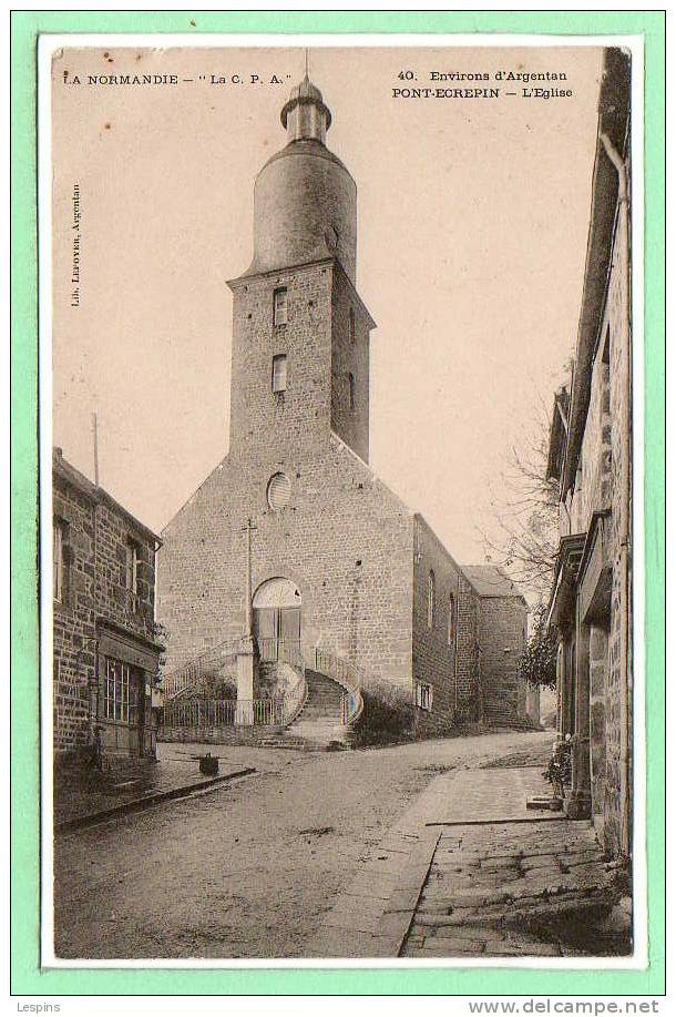 61 - PONT ECREPIN --  L'Eglise