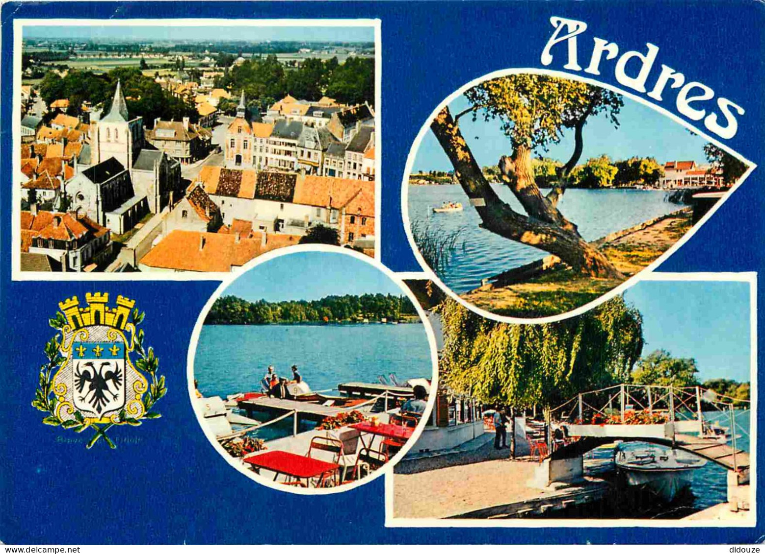 62 - Ardres - et son Lac - Multivues - Blasons - CPM - Voir Scans Recto-Verso