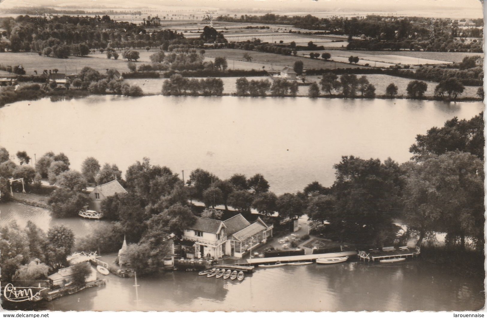 62 - ARDRES - Vue générale aérienne du Lac d' Ardres