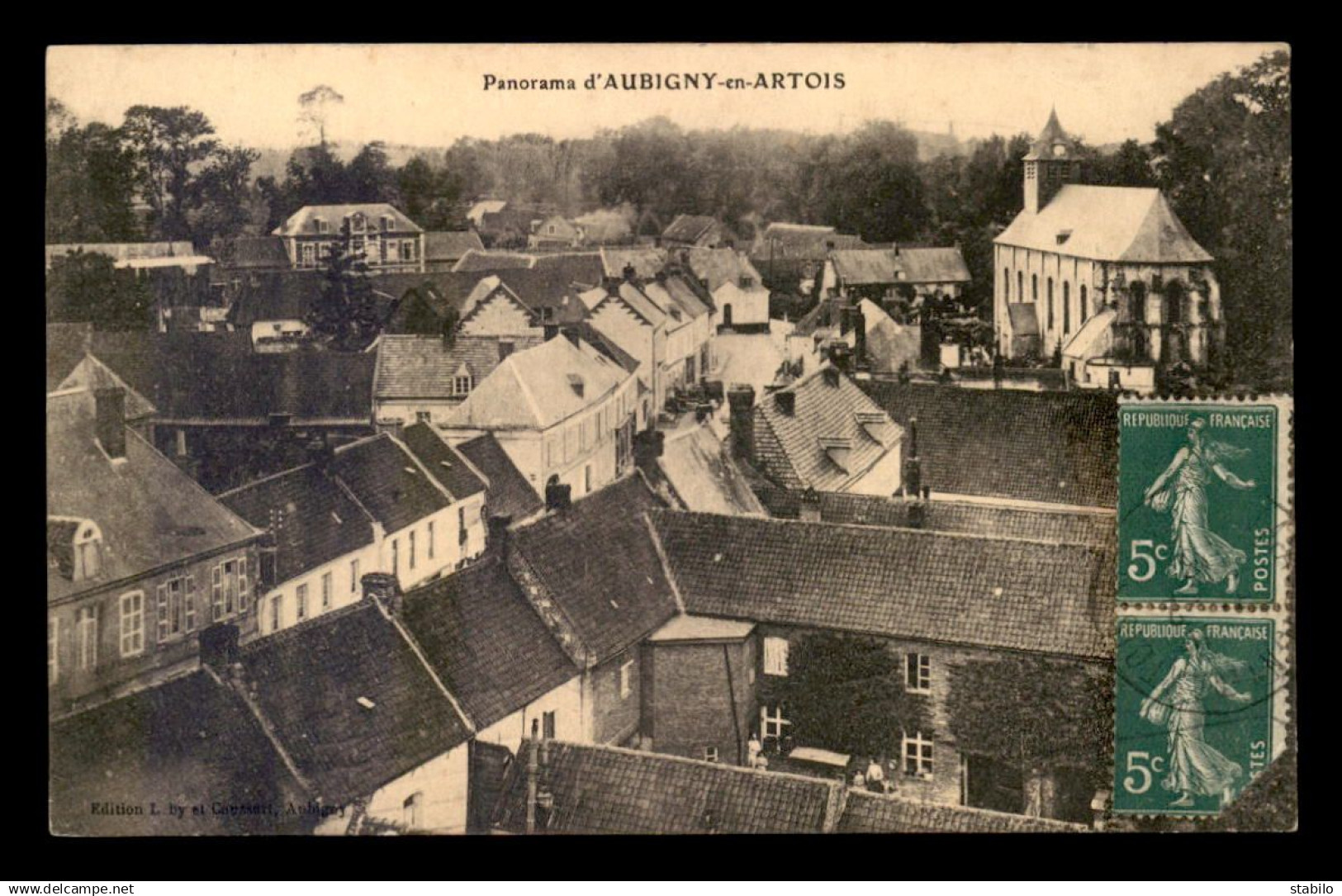 62 - AUBIGNY-EN-ARTOIS - PANORAMA