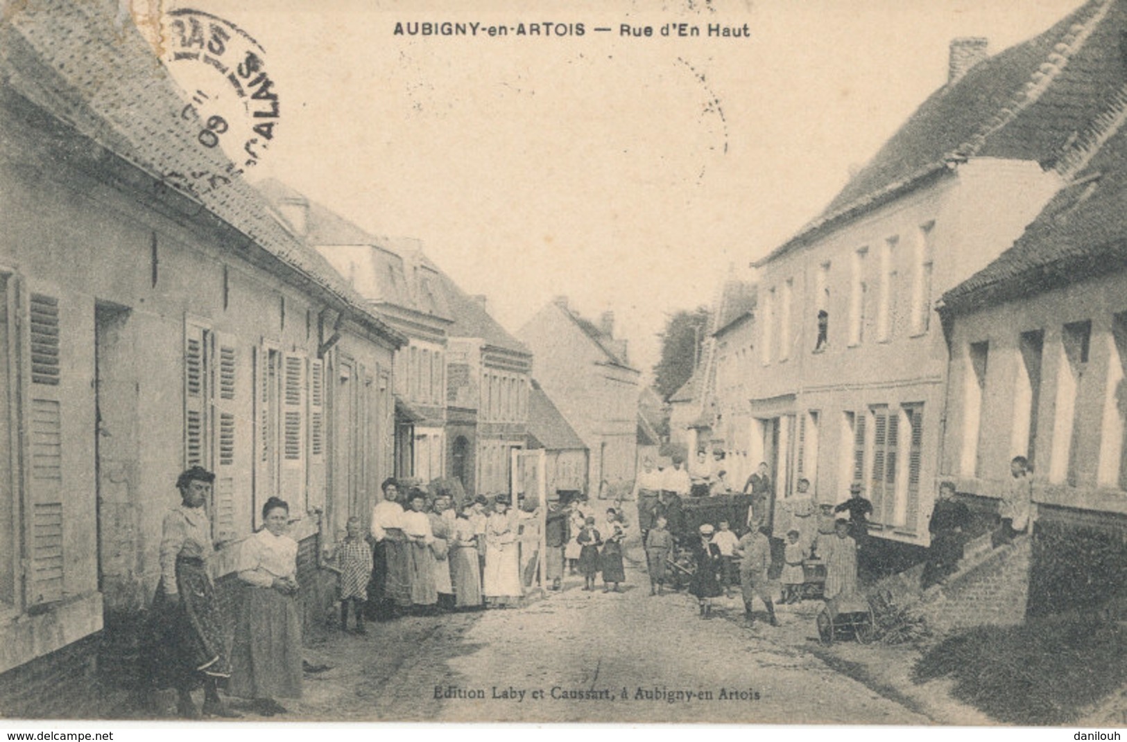 62 // AUBIGNY EN ARTOIS    rue d'en haut