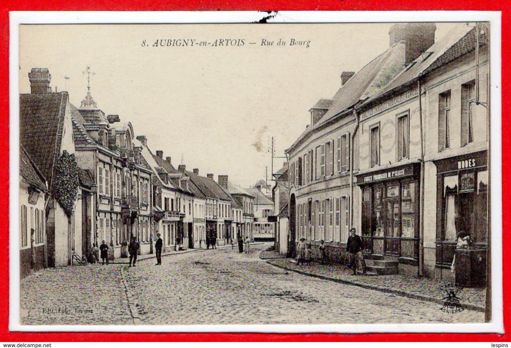 62 - AUBIGNY en ARTOIS --  Rue du Bourg