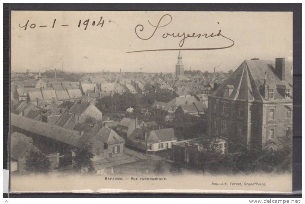 62 - Bapaume - Vue Panoramique