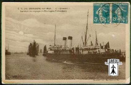 62 Boulogne-sur-Mer - 513. BOULOGNE-sur-MER - L´"Onward" - cpa