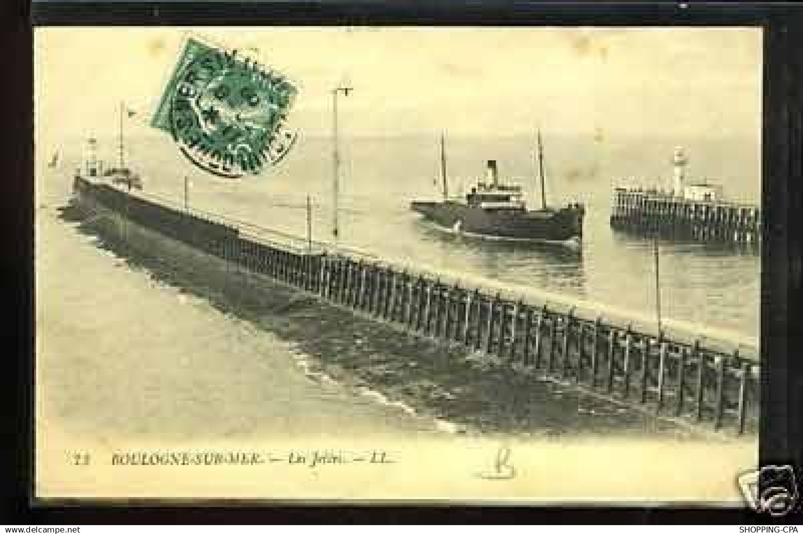 62 - Boulogne sur mer - Les jetees