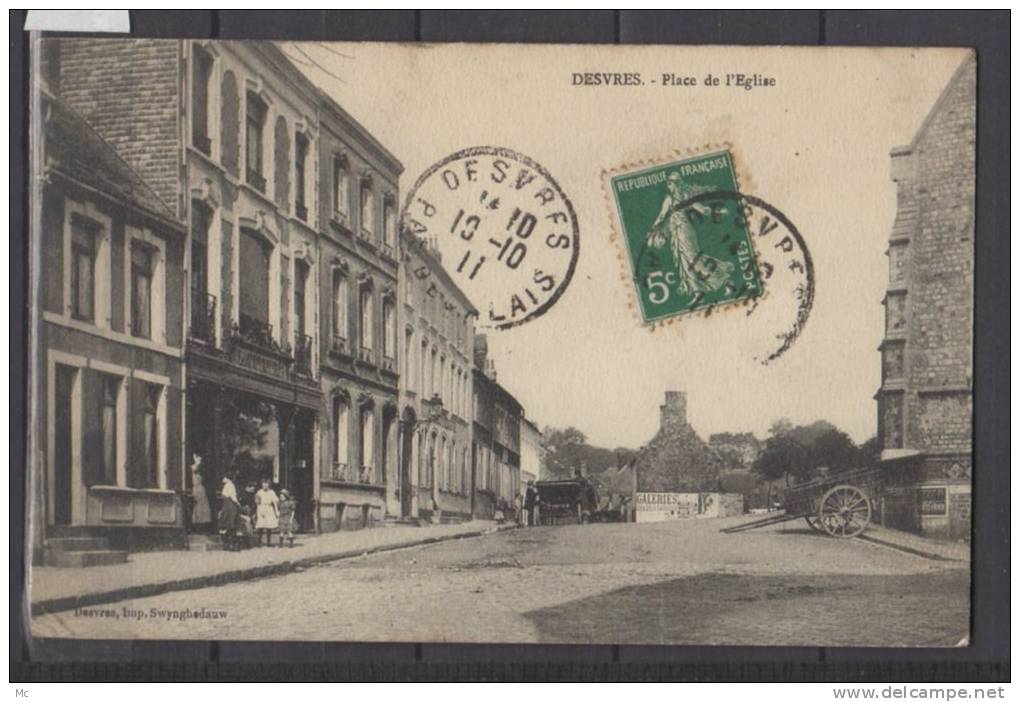 62 - Desvres - Place de l'Eglise