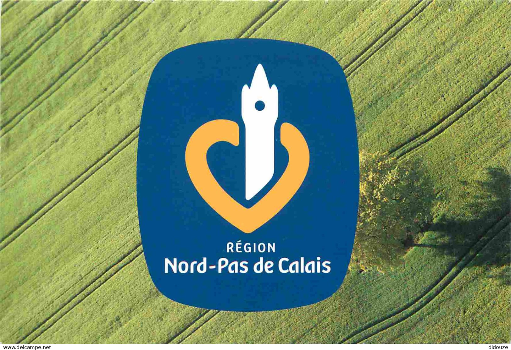 62 - Pas de Calais - Carte Publicitaire de la Région Nord pas de Calais - CPM - Voir Scans Recto-Verso