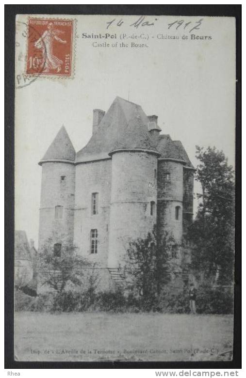 62 Saint-Pol-sur-Ternoise chateau    D62D  K62767K  C62767C RH051921