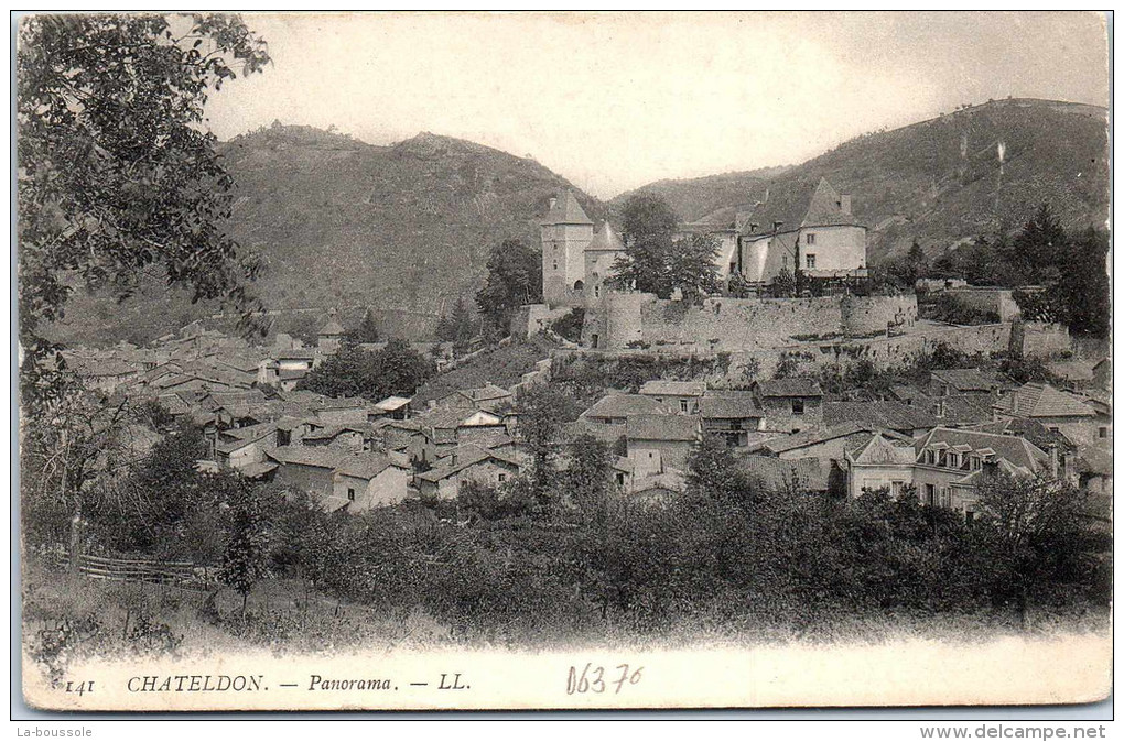 63 CHATELDON - panorama