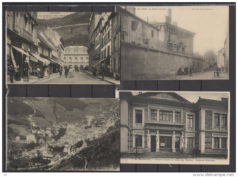 63 - Riom -  Lot de 38 Cartes