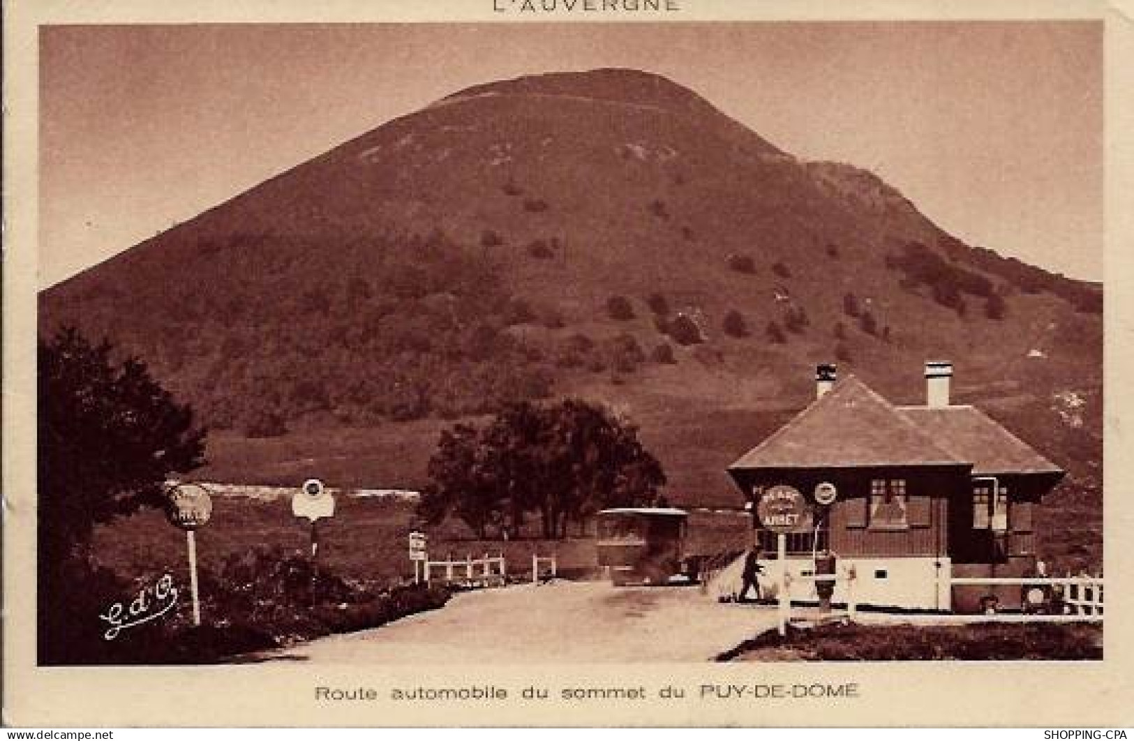 63 - Route automobile du Puy de Dome