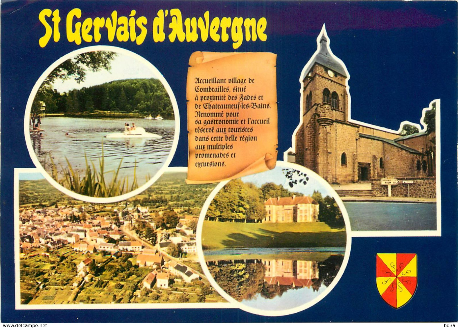 63 SAINT GERVAIS D'AUVERGNE MULTIVUES