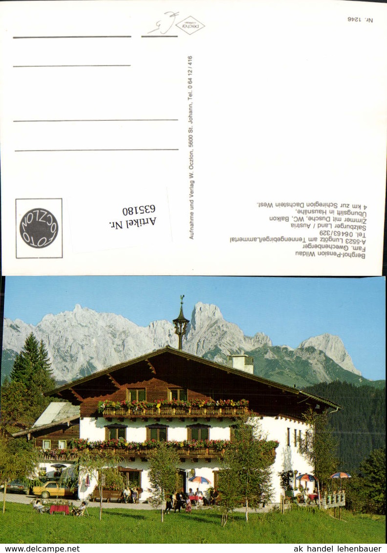 635180,Annaberg-Lung&ouml;tz Lung&ouml;tz a. Tennengebirge Lammertal Berghof Pension Wildau