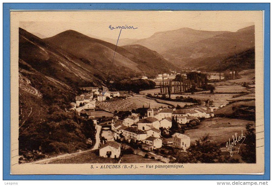 64 - ALDUDES --  Vue panoramique