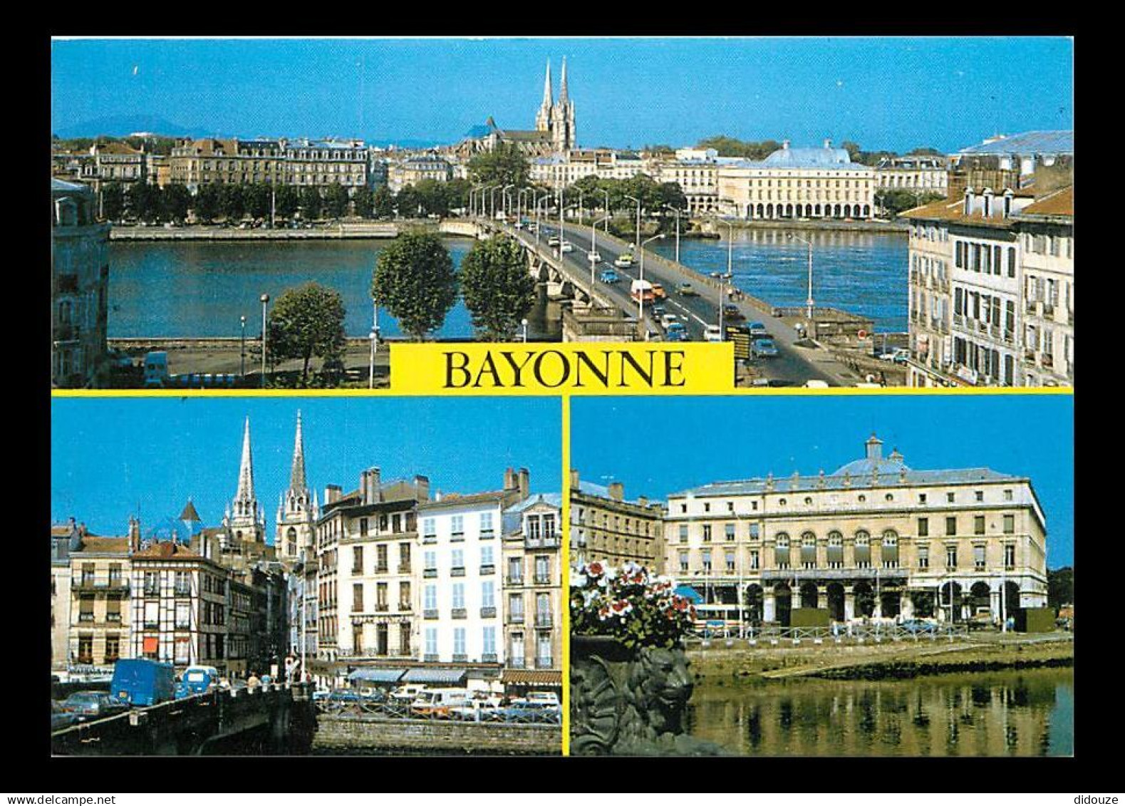 64 - Bayonne - Multivues - Automobiles - Flamme Postale de Bayonne - CPM - Voir Scans Recto-Verso