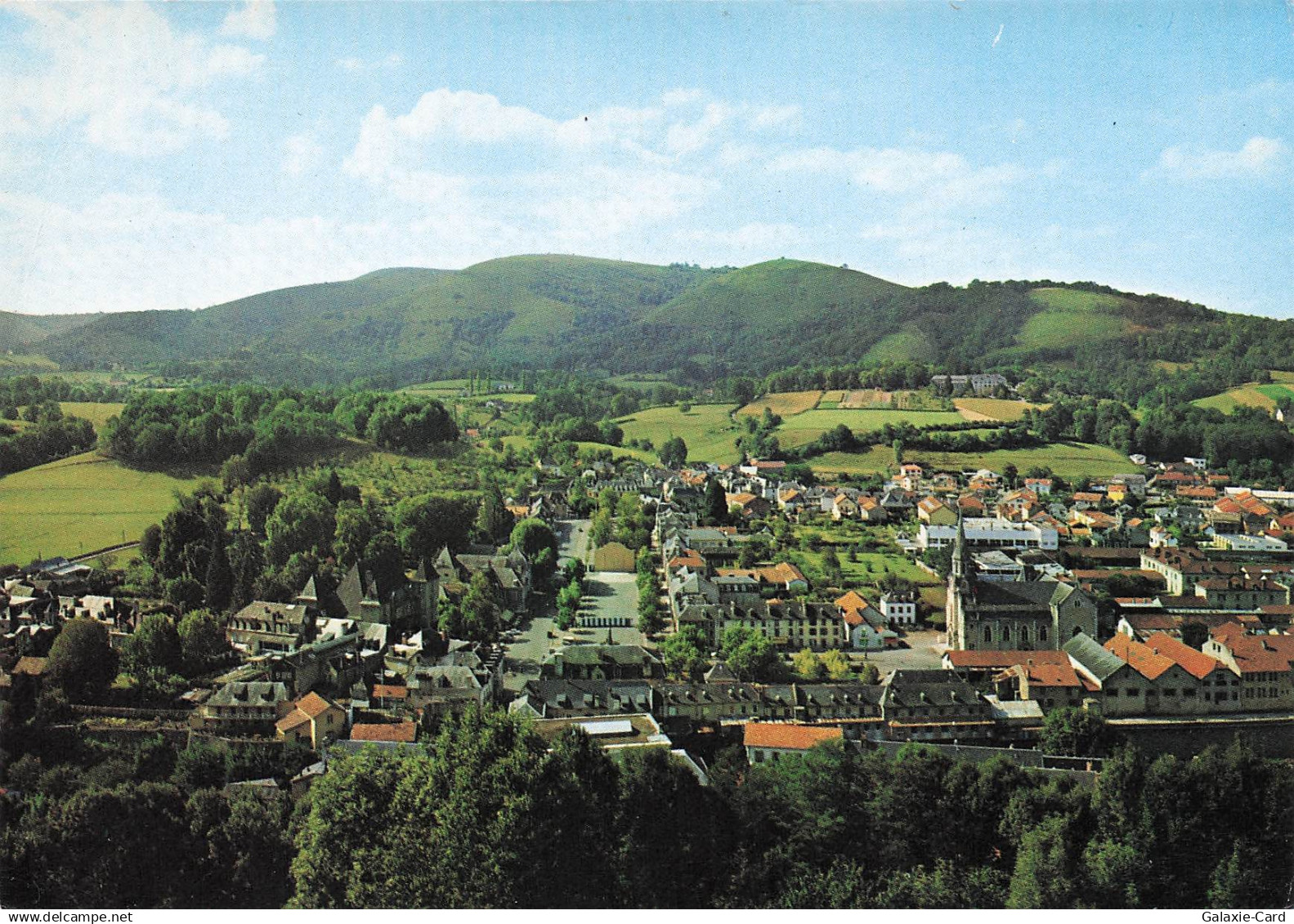 64 MAULEON LICHARRE VUE GENERALE DEPUIS LE CHATEAU