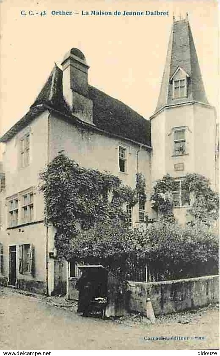 64 - Orthez - La Maison de Jeanne Dalbret - Animée - CPA - Voir Scans Recto-Verso