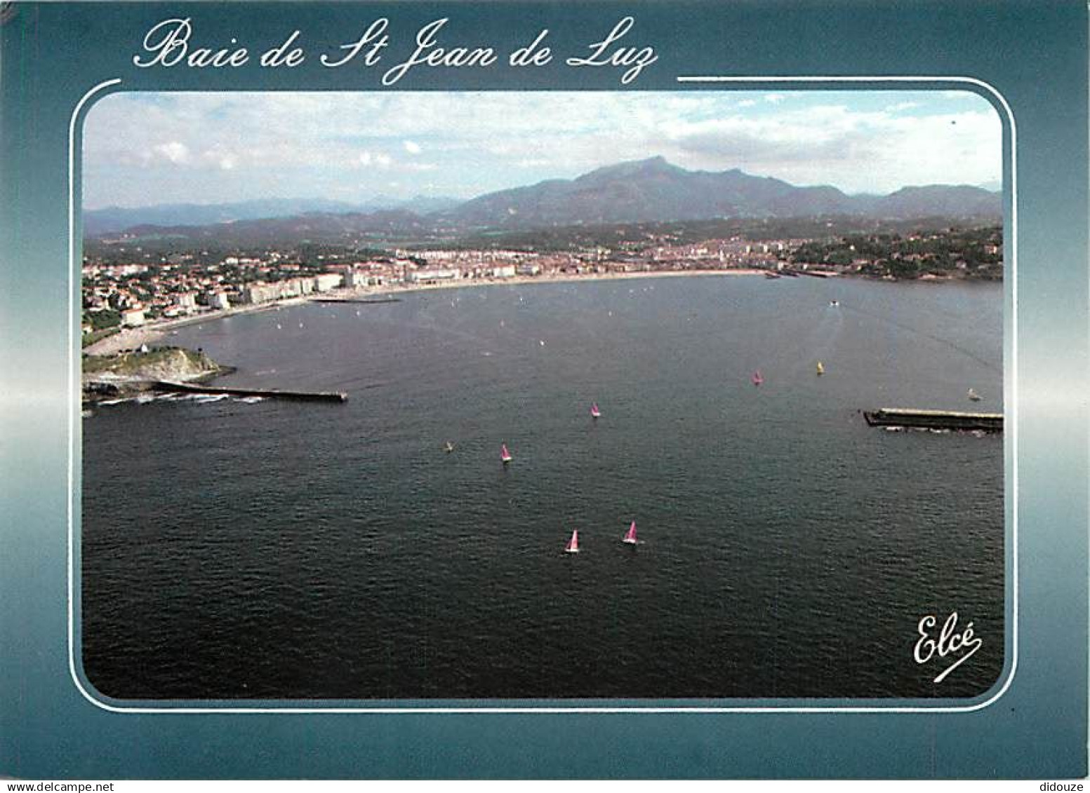 64 - Saint Jean de Luz - La Baie de St-Jean de Luz - Vue aérienne - Carte Neuve - CPM - Voir Scans Recto-Verso