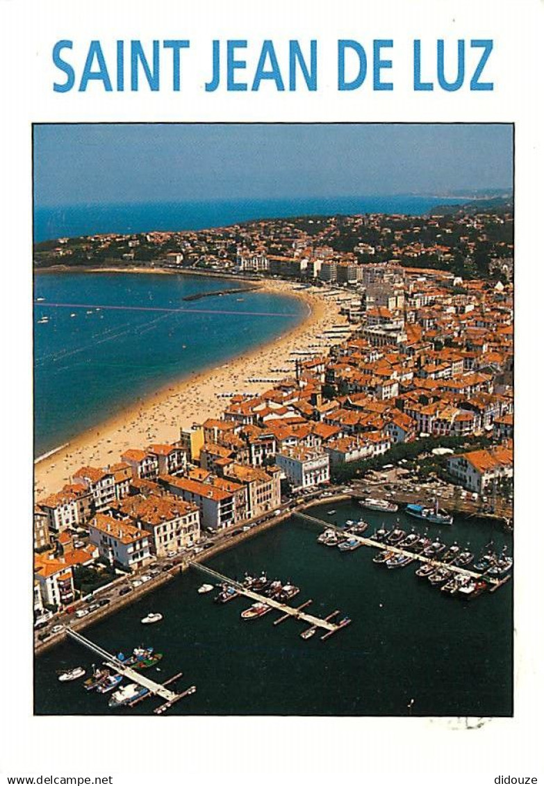 64 - Saint Jean de Luz - Vue Générale aérienne - Flamme Postale de Saint Jean de Luz - CPM - Voir Scans Recto-Verso