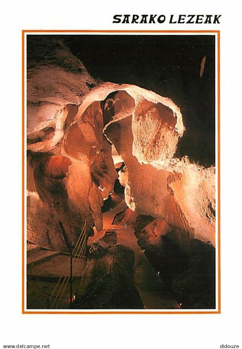 64 - Sare - Sarako Lezeak - Grottes de Sare en Pays Basque - Le grands méandre - Spéléologie - Carte Neuve - CPM - Voir