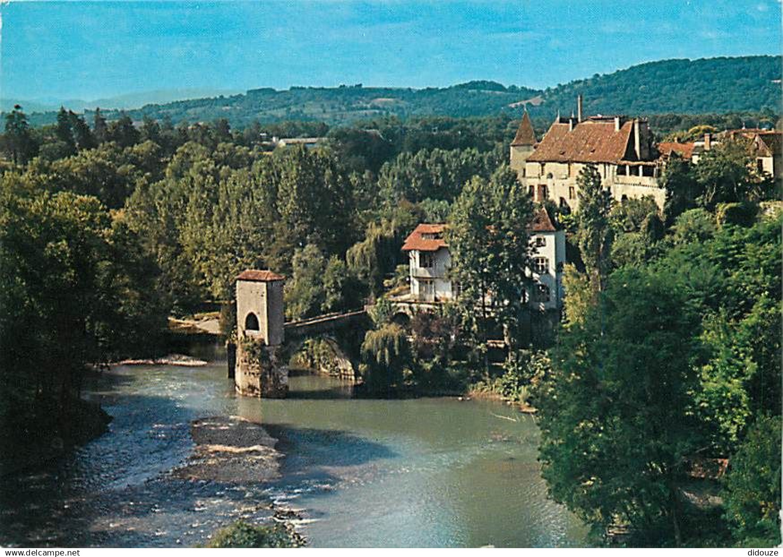 64 - Sauveterre de Béarn - Le Pont de la Légende - Flamme Postale de Monein - CPM - Voir Scans Recto-Verso