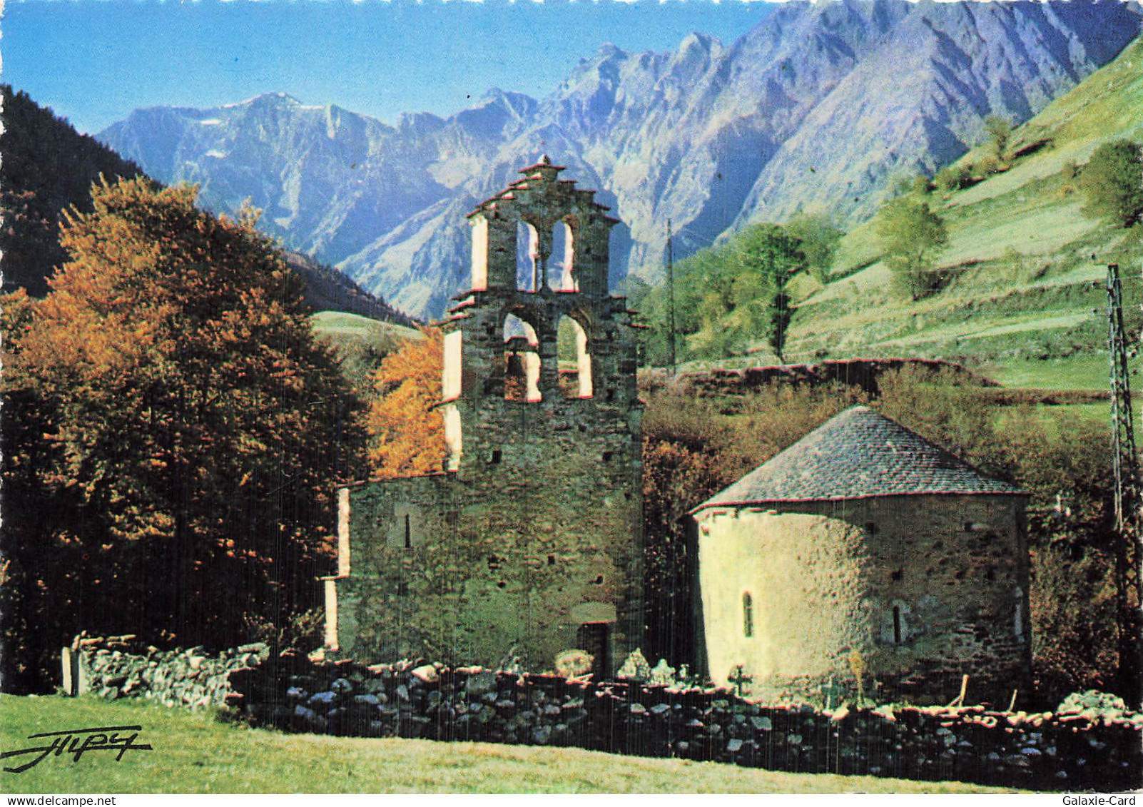 65 ARAGNOUET EGLISE DES TEMPLIERS AU PLAN D ARAGNOUET