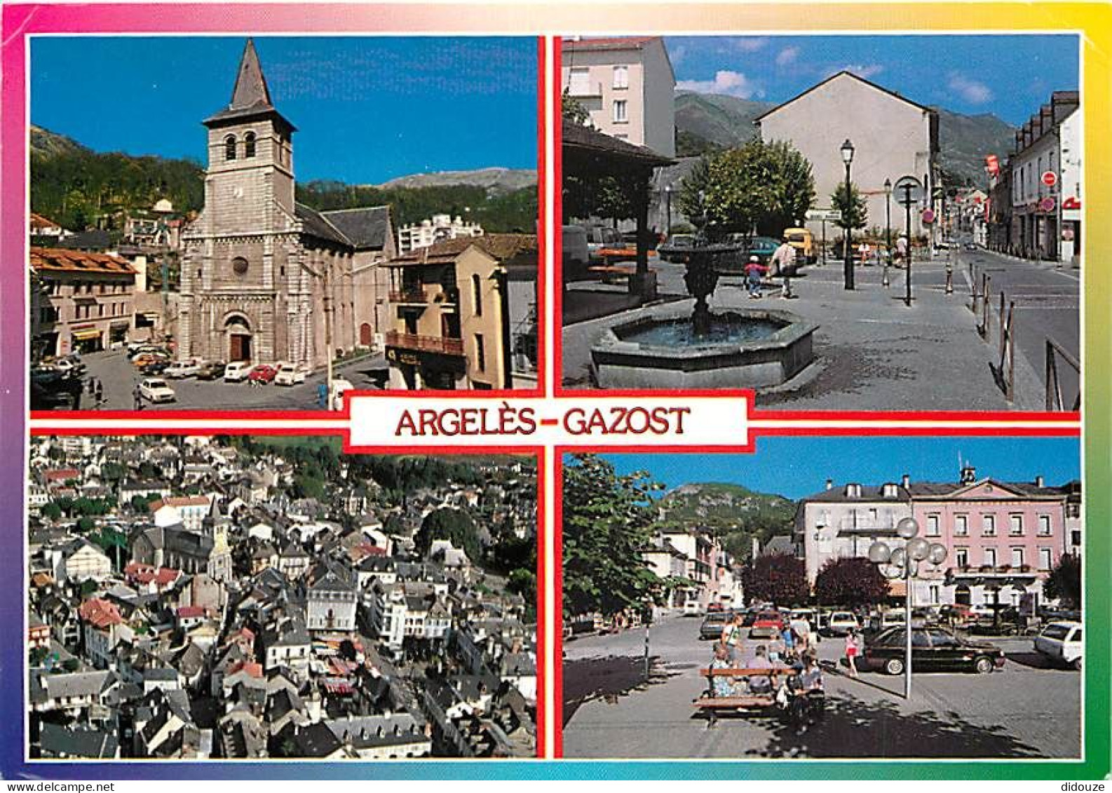 65 - Argelès Gazost - Multivues - Automobiles - CPM - Voir Scans Recto-Verso