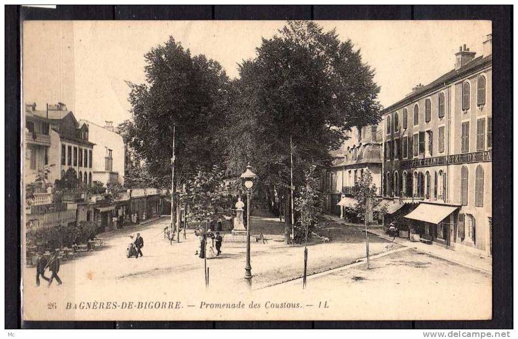 65 - Bagnères-de-Bigorre - Promenade des Coustous - LL