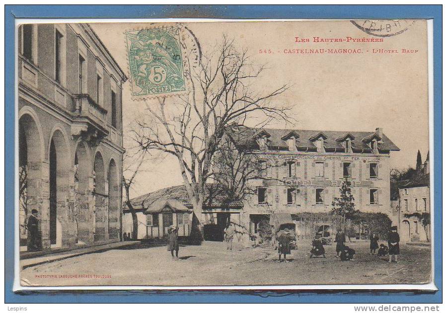 65 - CASTELNAU - MAGNOAC --  L'Hôtel Baup