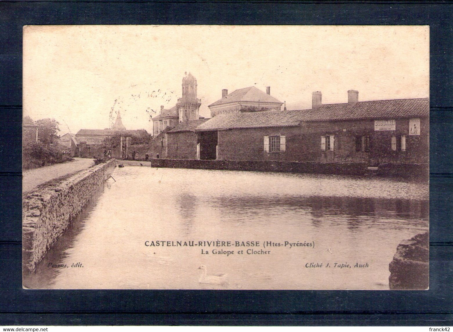 65. castelnau riviere basse. la galope et le clocher