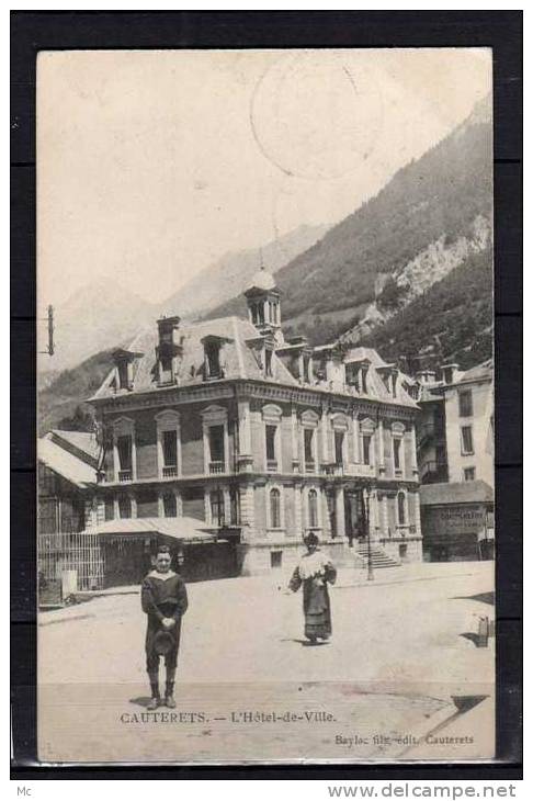 65 - Cauterets - L'Hotel-de-Ville