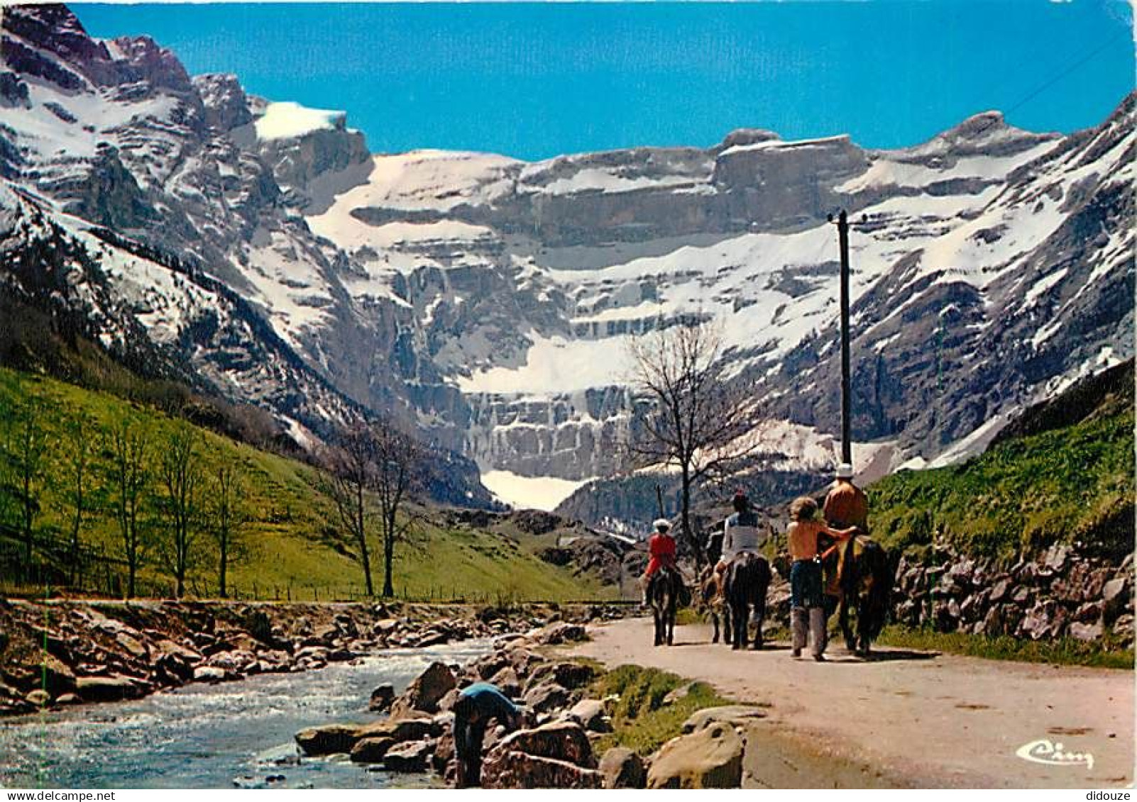 65 - Gavarnie - Le Cirque de Gavarnie - Le Gave - Chevaux - CPM - Voir Scans Recto-Verso