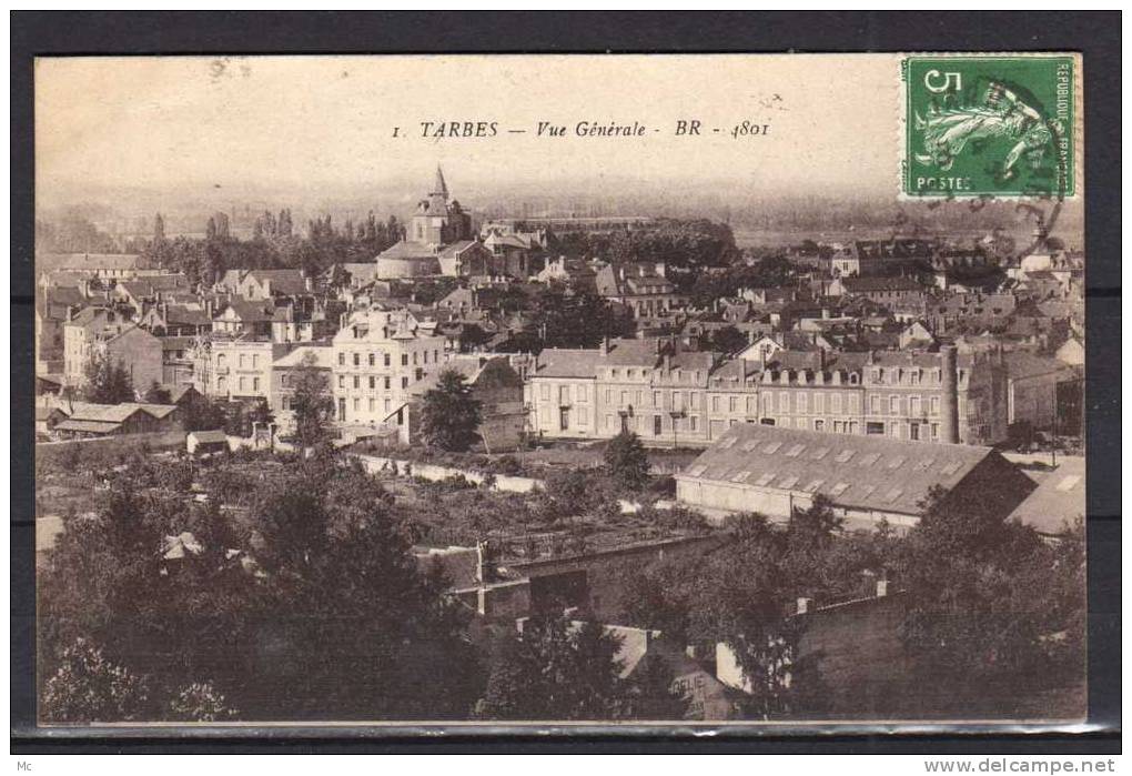 65 - Tarbes - Vue Générale - BR - 4801