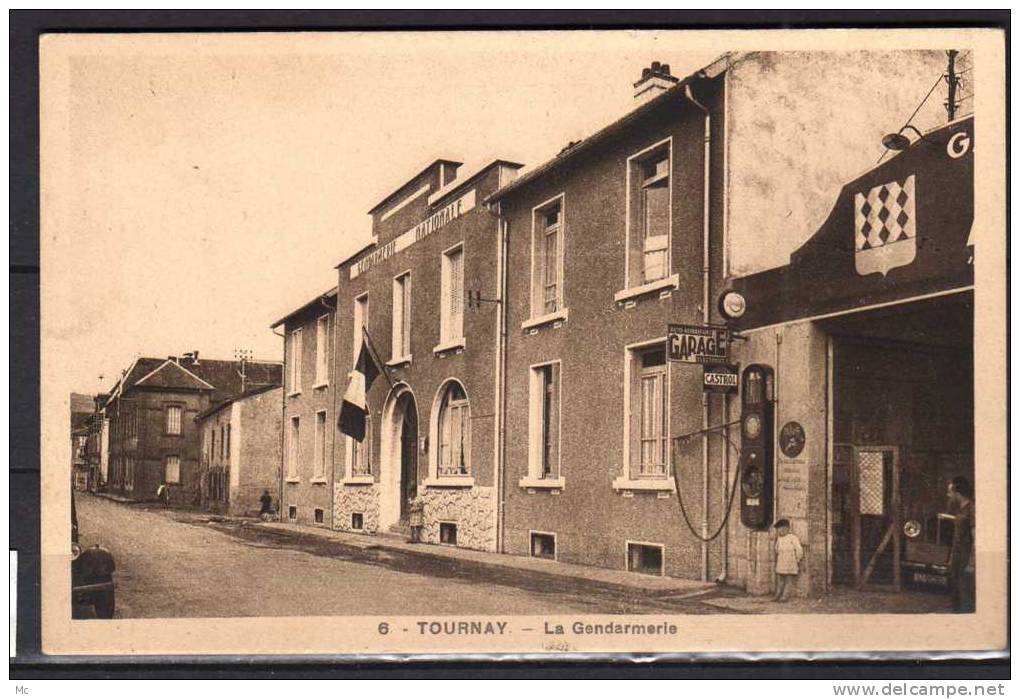 65 - Tournay - La Gendarmerie - RARE !