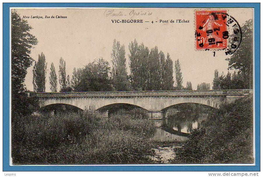 65 - VIC sur BIGORRE --  Pont de L'Echez