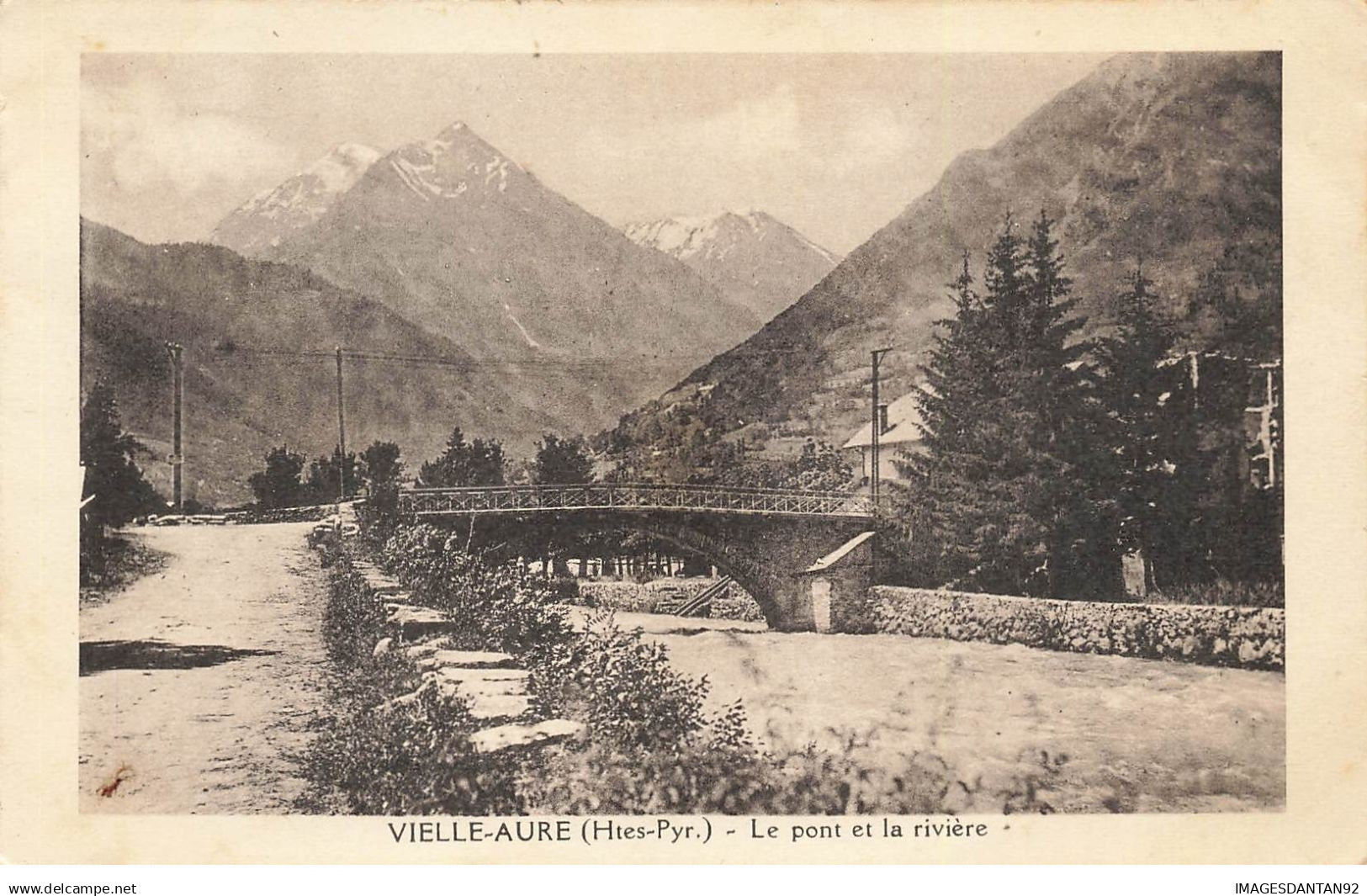 65 VIELLE AURE #20541 LE PONT ET LA RIVIERE