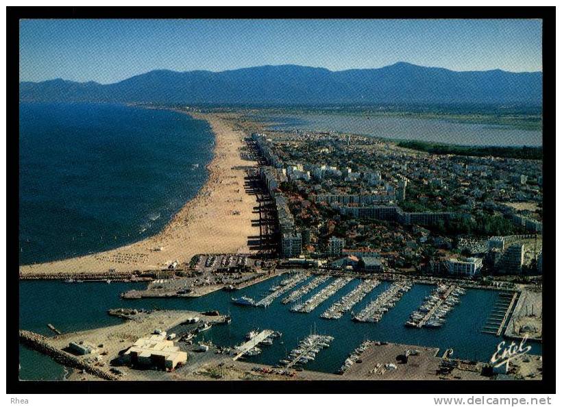 66 Canet-en-Roussillon vue aerienne D66D K66037K C66037C RH079124