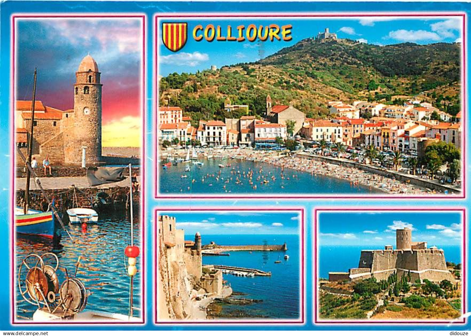 66 - Collioure - Multivues - CPM - Voir Scans Recto-Verso