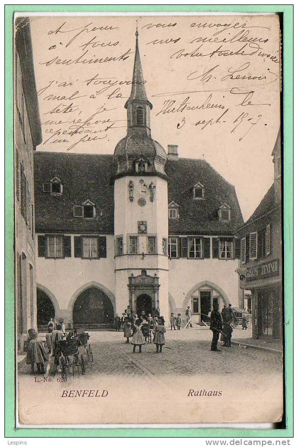 67 - BENFELD --  Rathaus...