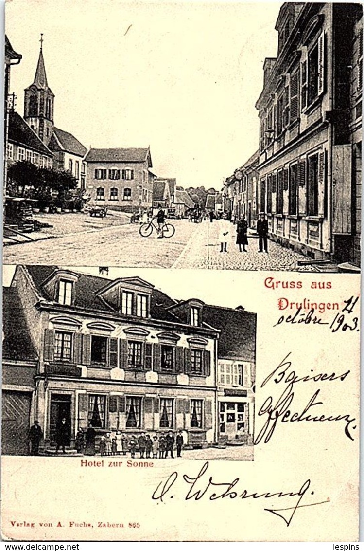 67 - DRULINGEN -- 2 vues