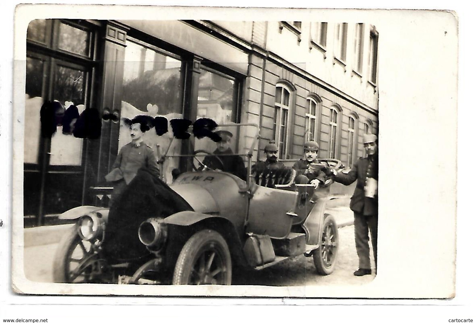 67 SCHILTIGHEIM SOLDATS ALLEMANDS 1917 VOITURE