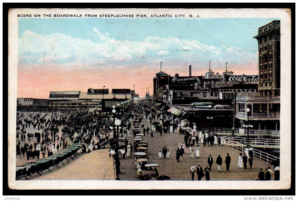 6745 - alte Ansichtskarte - New Jersey - Atlantic City - gel 1927