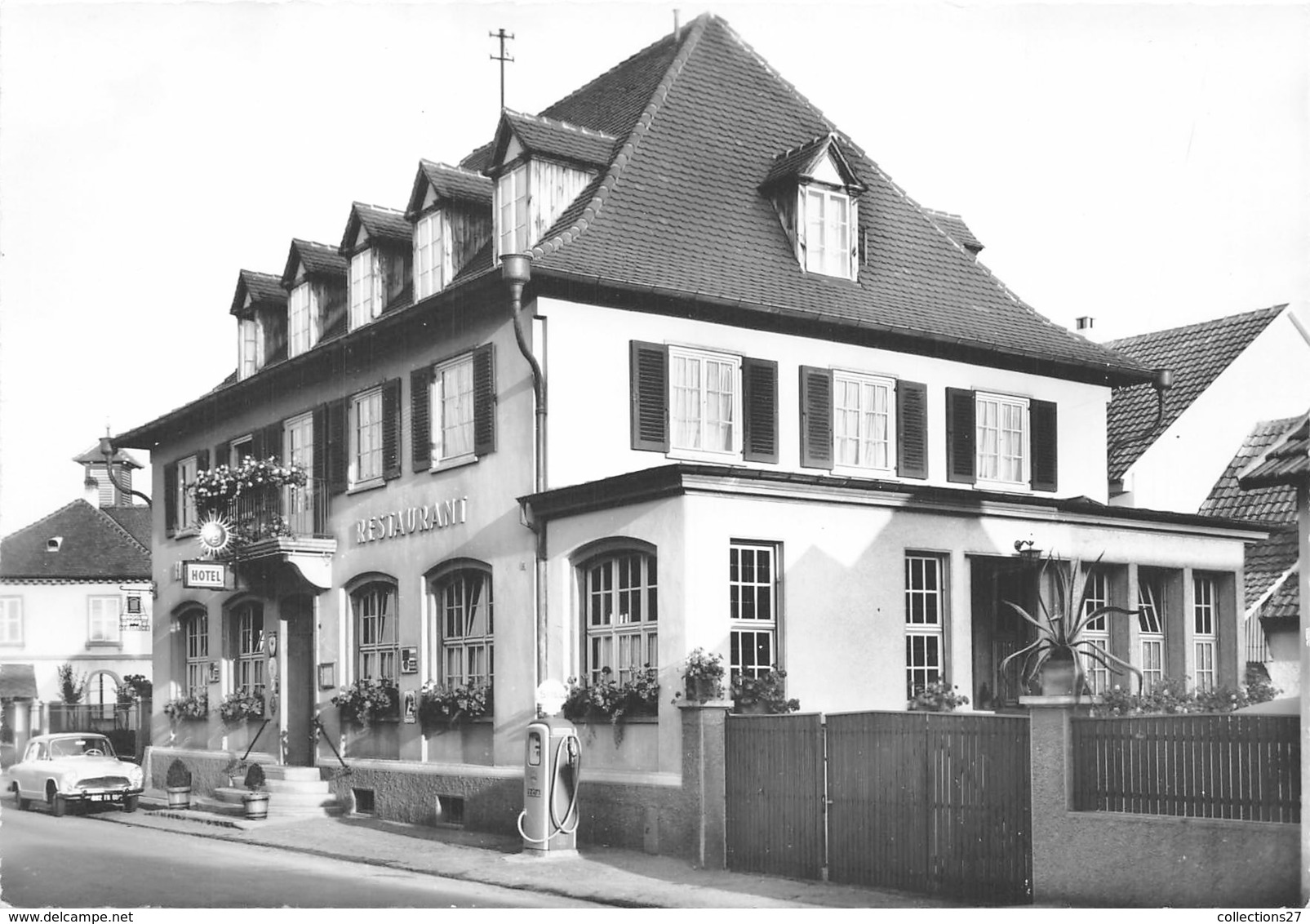 68-ANDOLSHEIM- HÔTEL RESTAURANT " AU SOLEIL "