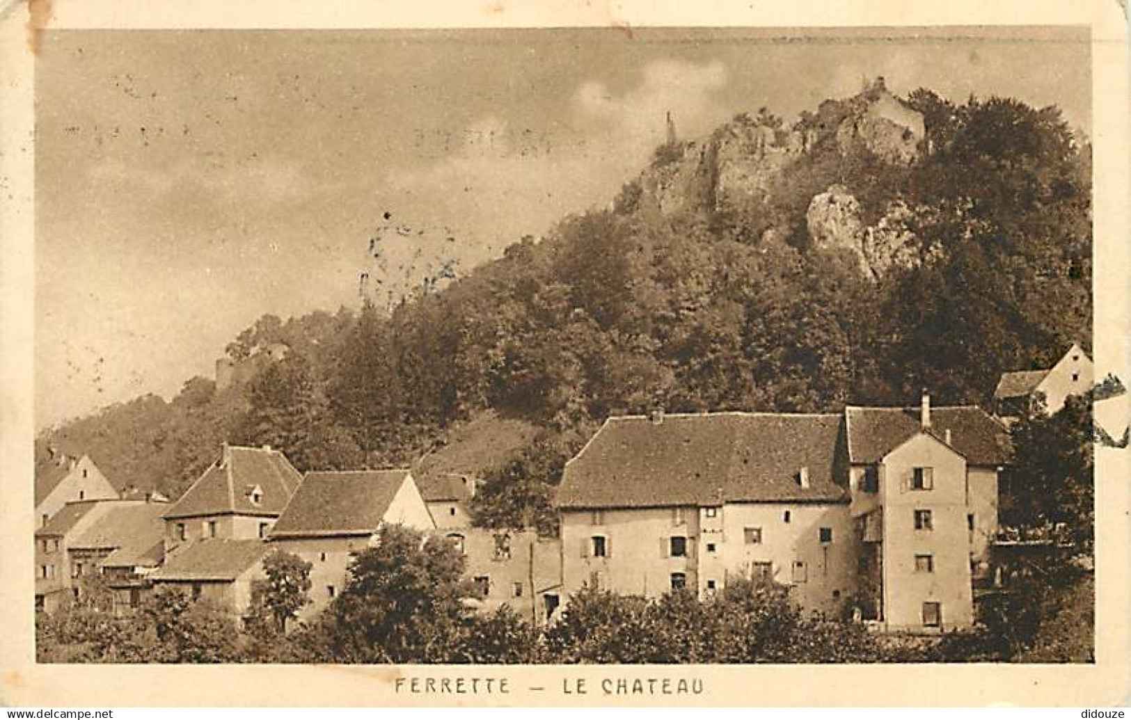 68 - Ferrette - Le Château - CPA - Voir Scans Recto-Verso