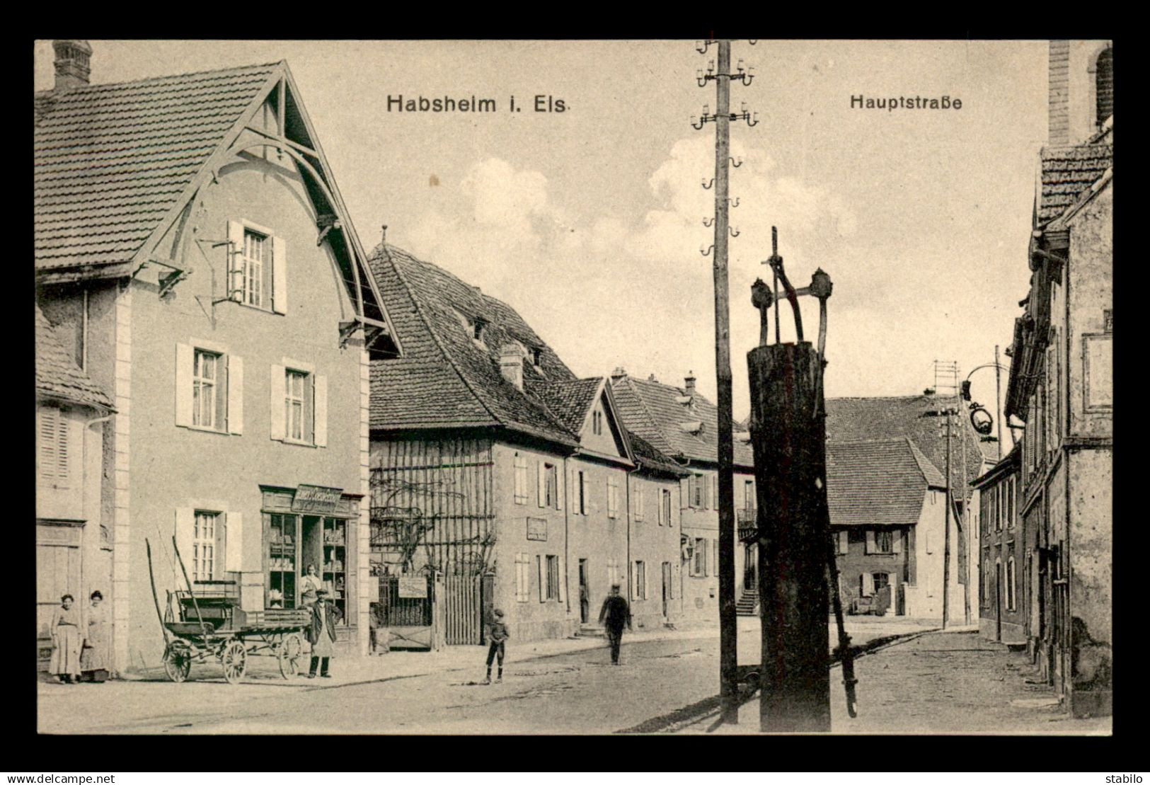 68 - HABSHEIM - HAUPTSTRASSE