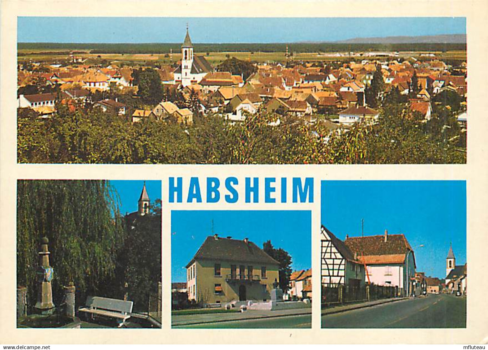 68* HABSHEIM  multivues CPM (10x15cm)                   MA73-0305