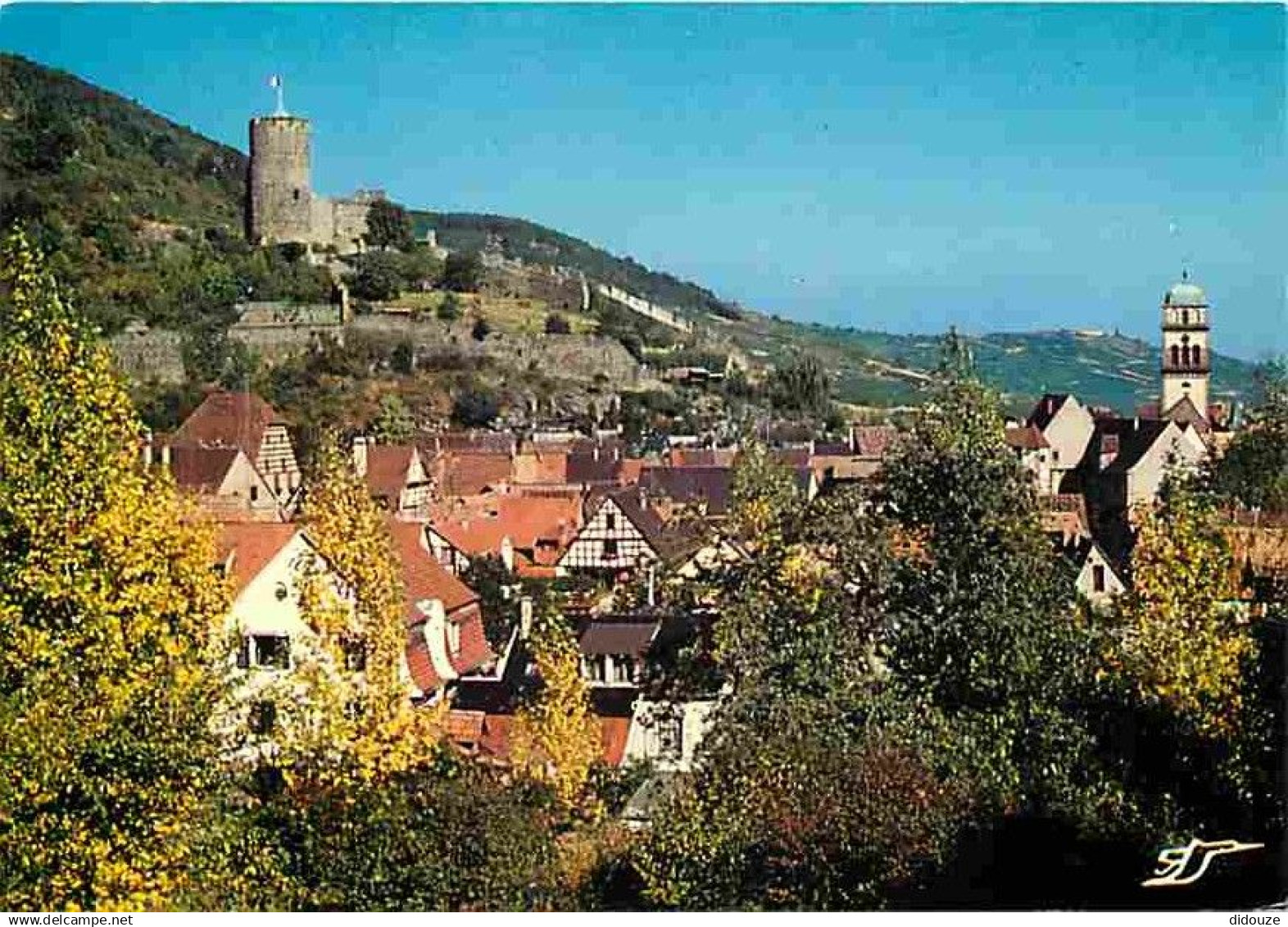 68 - Kaysersberg - Kaysersberg et son Château du 13e siècle - CPM - Voir Scans Recto-Verso