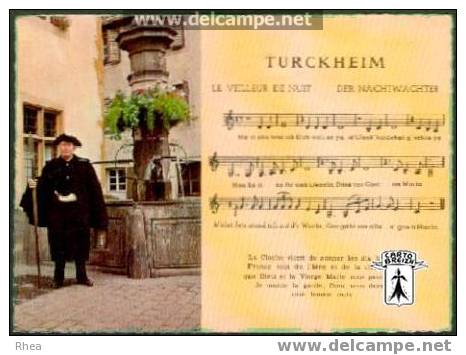 68 Turckheim - TURCKHEIM  Le Veilleur de Nuit - cpsm