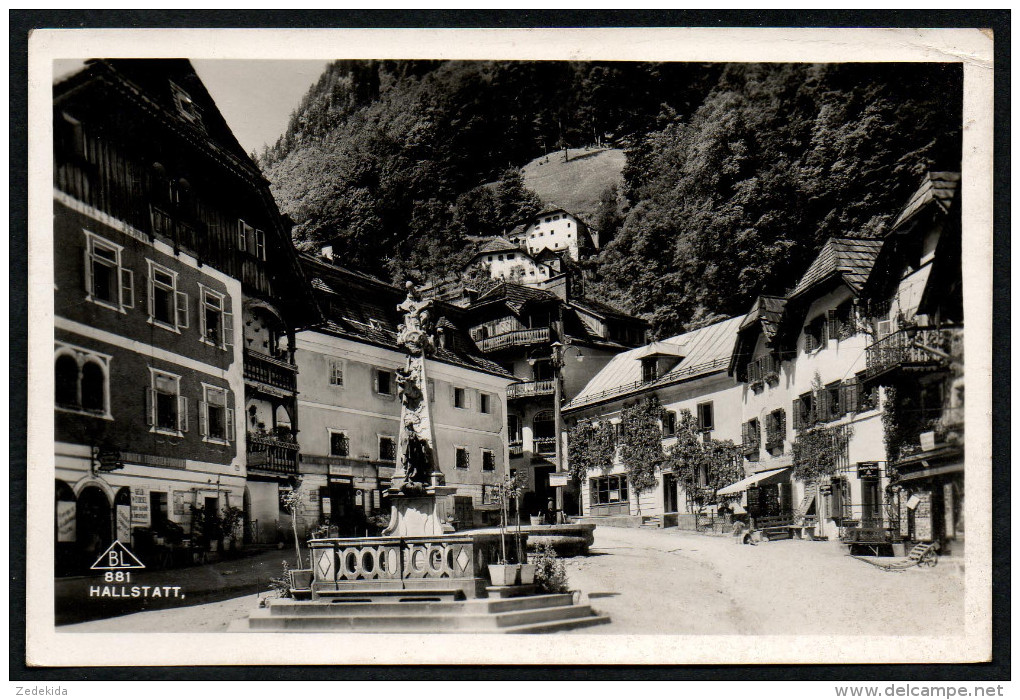 6894 - alte Foto Ansichtskarte - Hallstatt - n. gel